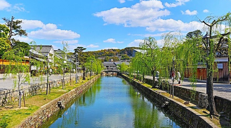 Kurashiki Bikan Quarter, Okayama Prefecture, Japan